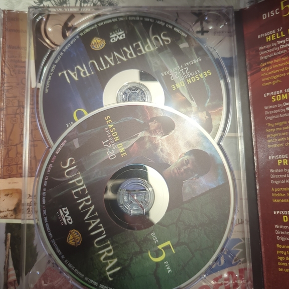 Supernatural Season 1 DVD Box Set VGC - Picture 7 of 10
